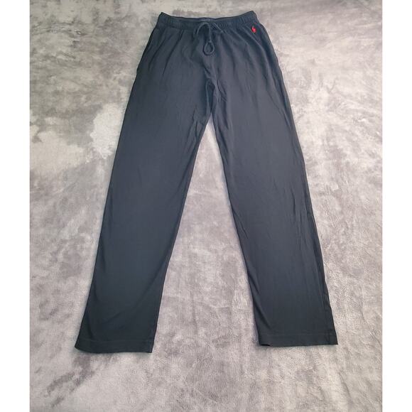 Polo Ralph Lauren Sleep Pants Sz S Mens Pajama Comfort Black Cotton Modal C23-23 - Picture 1 of 9